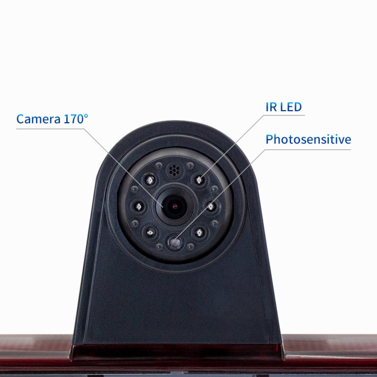 PZ461 Car Waterproof High Position Tail Light Brake Light View Camera + 7 inch Rearview Monitor for Mercedes Benz / Volkswagen, PZ461 + 7 inch Rearview Monitor PZ461 Car Waterproof High Position Tail Light Brake Light View Camera + 7 inch Rearview Monitor for Mercedes Benz / Volkswagen, PZ461 + 7 inch Rearview Monitor